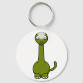 Cartoon brontosaurus sleutelhanger (Voorkant)