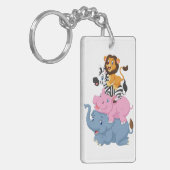 Cartoon Buddies Sleutelhanger (Voorkant Links)