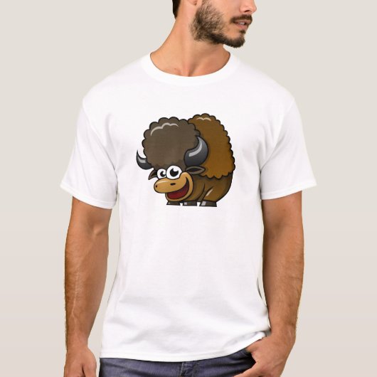 Cartoon Buffalo T-shirt (Voorkant)