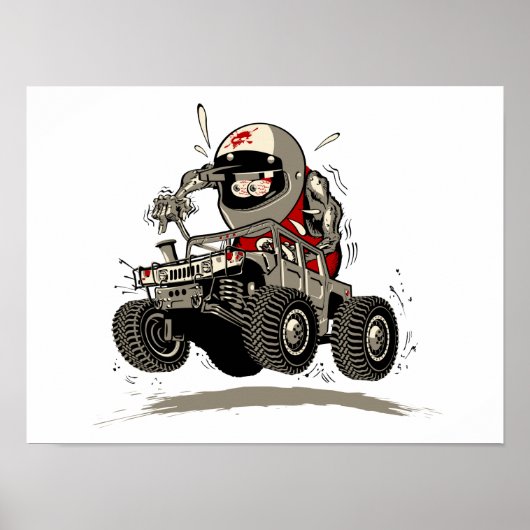 Cartoon Buggy Poster (Voorkant)