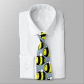 Cartoon Bumble Bee Stropdas (Gebonden)