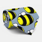 Cartoon Bumble Bee Stropdas (Opgerold)