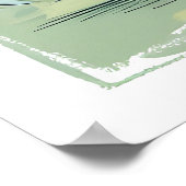 Cartoon Bunny Chick Egg Easter Fun Poster (Hoek)