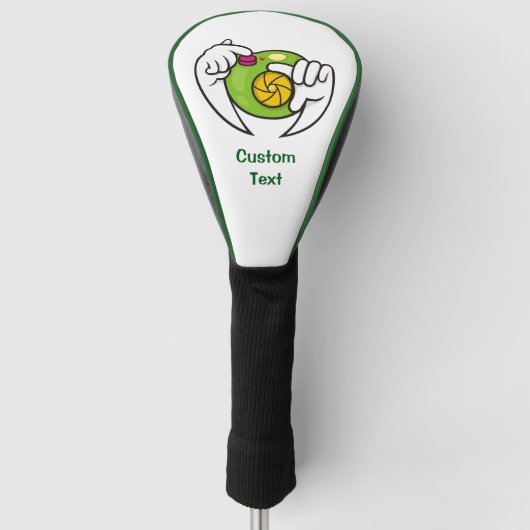 Cartoon Camera Golfheadcover (Voorkant)