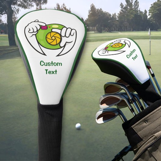 Cartoon Camera Golfheadcover