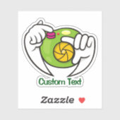 Cartoon Camera Sticker (Vel)