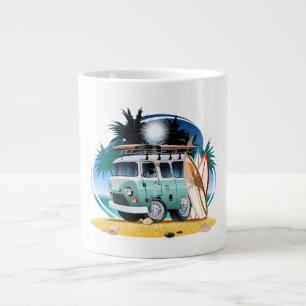 Cartoon Camper Extra Grote Beker