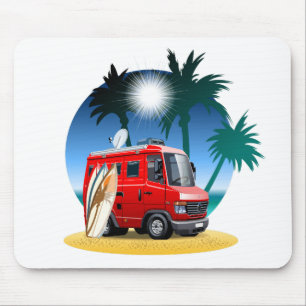Cartoon Camper Muismat