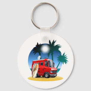 Cartoon Camper Sleutelhanger