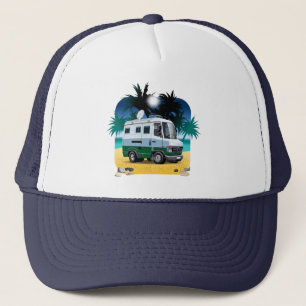 Cartoon Camper Trucker Pet