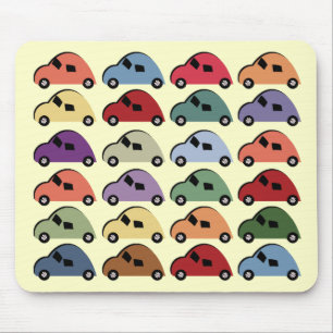 Cartoon Cars Mousepad Muismat