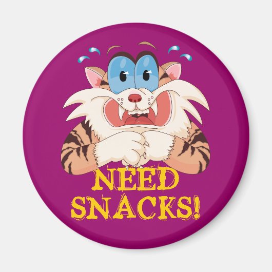 Cartoon Cat Magneet (Voorkant)