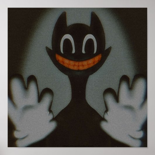 Cartoon Cat Poster (Voorkant)