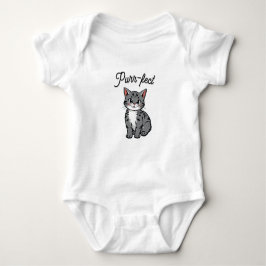 Cartoon Cat Purr-fect Romper