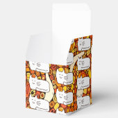 Cartoon Cats Doodle Line Drawing Favor Boxes Bedankdoosjes (Geopend)