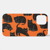 Cartoon Cats Hand getrokken patroon Case-Mate iPhone Case (Achterkant (horizontaal))