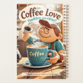 Cartoon chaleureux café confortable style amateur  (Dos)