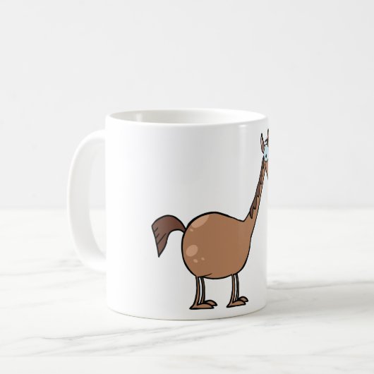 Cartoon Cheval Mug (Devant gauche)