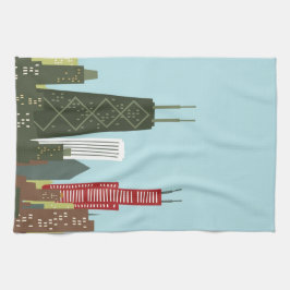 Cartoon Chicago Theedoek