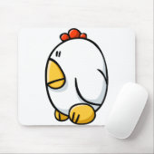 Cartoon Chicken Muismat (Met muis)