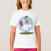 Cartoon Chicken T-shirt (Voorkant)