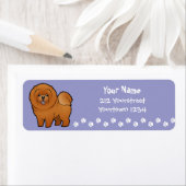 Cartoon Chow Etiket (Insitu)