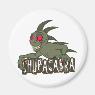 Cartoon Chupacabra Magneet