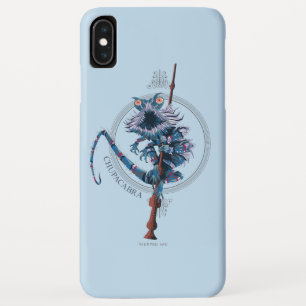 Cartoon Chupacabra & Ouder Toverstokje iPhone XS Max Hoesje
