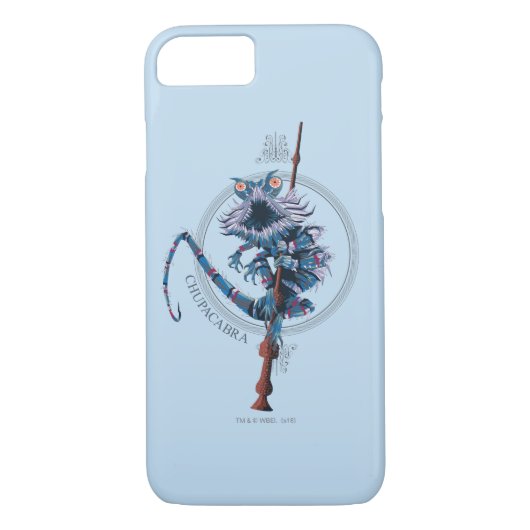Cartoon Chupacabra & Ouder Wand Case-Mate iPhone Case (Achterkant)