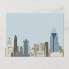 Cartoon Cincinnati Briefkaart
