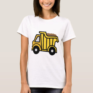 Cartoon Clip Art met constructiedronk T-shirt