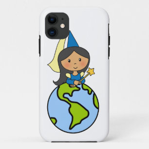 Cartoon Clip Art Schattige Prinses op de Top van d iPhone 11 Hoesje