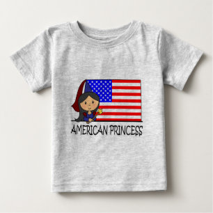 Cartoon Clip Art Schattigee Amerikaanse Princess F
