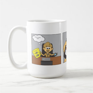 Cartoon Coffee Cup Koffiemok
