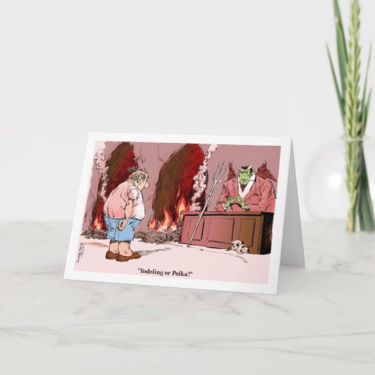 Cartoon congrats op de afstuderen van de kaart (Voorkant)