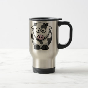 Cartoon Cow Reisbeker