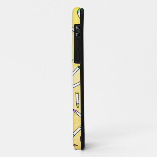 Cartoon Crayon Pattern Case-Mate iPhone Case (Achterkant/links)