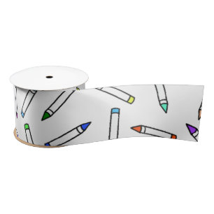Cartoon Crayon Pattern Lint