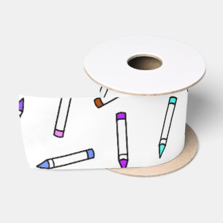 Cartoon Crayon Pattern Lint