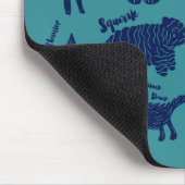 Cartoon Cryptids Cryptozoology Guide Gepersonalise Muismat (Hoek)