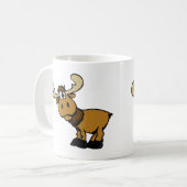 Cartoon curieuze maten | achtergrondkleur kiezen koffiemok (Voorkant links)