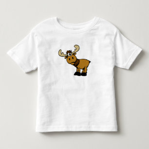 Cartoon Curieuze muren achtergrondkleur kiezen Kinder Shirts