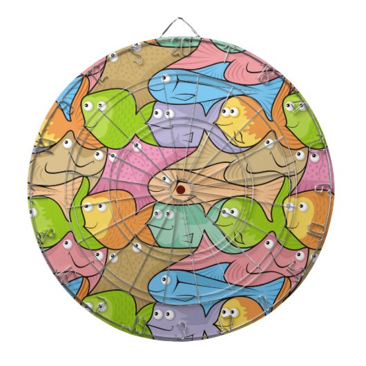Cartoon Dartbord (Voorkant)