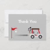 Cartoon de golf Merci Fun Golf (Devant)