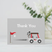 Cartoon de golf Merci Fun Golf (Debout devant)