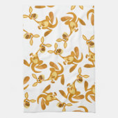 Cartoon de tambours Kangaroo Mojo Serviette de cui (Vertical)