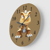 Cartoon Dinosaur Clock Grote Klok (Hoek)
