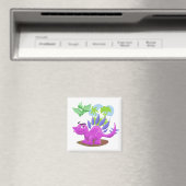 Cartoon Dinosaurs Magneet (Insitu (Vaatwasser))