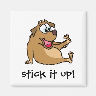 Cartoon Dog Magnet Magneet