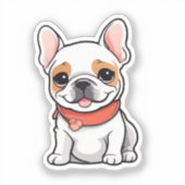 Cartoon dog sticker (Voorkant)